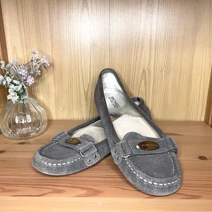 MICHAEL Michael Kors Grey Flats